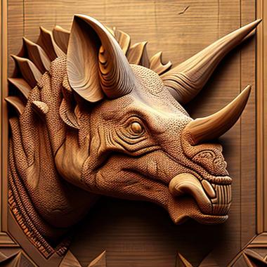 3D model Nasutoceratops (STL)